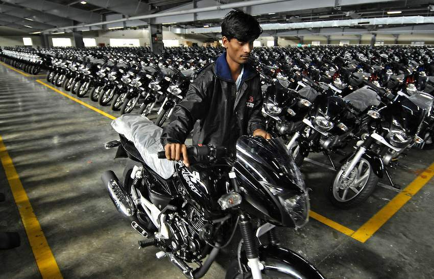 Bajaj bike outlet company which country